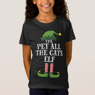 Alle Katzen Elf Matching Family Group Christm T-Shirt