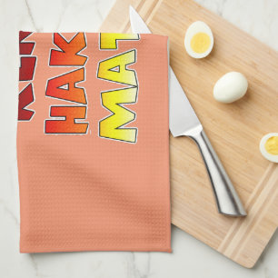 Alle Kenya Hakuna Matata Küchentuch