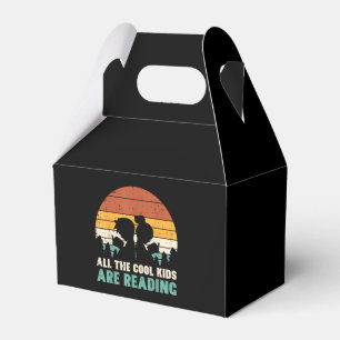 Alle Kinder lesen Retro Read Book Lover Boys Gi Geschenkschachtel