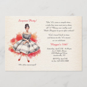 Alle kleideten oben Einladung