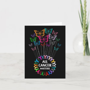 Alle Krebsprobleme Schmetterlinge Ribbons World Ca Karte