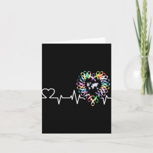 Alle Krebsthemen Aufklärungstag Herzschlag Band Karte