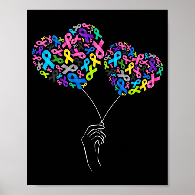 Alle Krebsthemen Sensibilisierungsmaßnahmen gegen  Poster (Vorne)