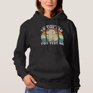 Alle Lebensmittel müssen zum Testen von Hund A an  Hoodie