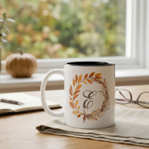 Alle Letter Modern Boho Folions Monogramm Fall