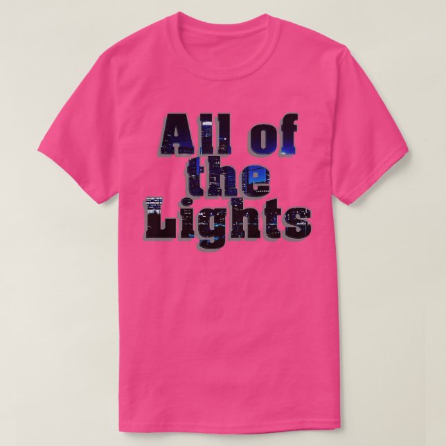 Alle Lichter T-Shirt (Design vorne)