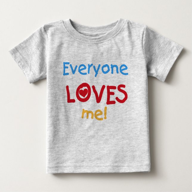 Alle Lieben Baby T-shirt (Vorderseite)