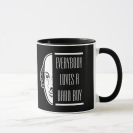 Alle Lieben ein Bard Boy Shakespeare Thespian Tasse