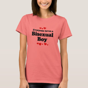 Alle Lieben ein Bisexueller Junge T-Shirt