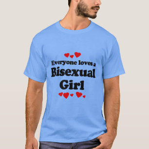 Alle Lieben ein Bisexuelles Mädchen T-Shirt