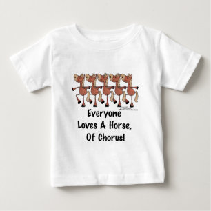 Alle Lieben ein Chorpferd Baby T-shirt