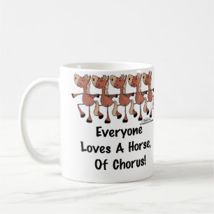 Alle Lieben ein Chorpferd Tasse
