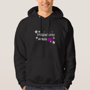 Alle Lieben ein irisches Girl Saint Patrick Day 20 Hoodie