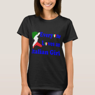 Alle Lieben ein italienisches Mädchen T-Shirt