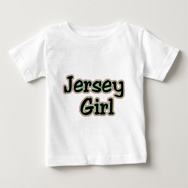Alle Lieben ein Jersey Girl Baby T-shirt (Vorderseite)