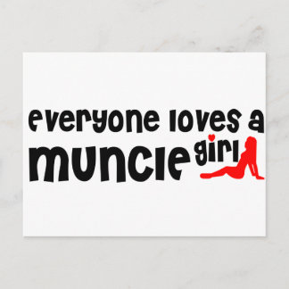 Alle Lieben ein Muncie-Mädchen Postkarte