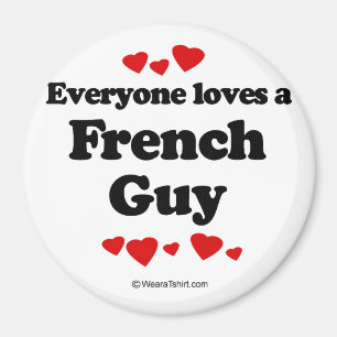Alle Lieben einen französischen Typ Magnet