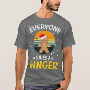 Alle Lieben einen Ingwer T-Shirt