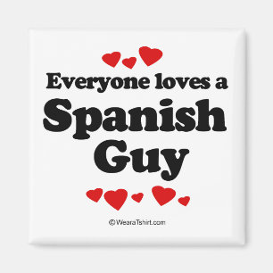 Alle Lieben einen spanischen Typ Magnet