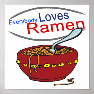 Alle Lieben Ramen Parody Poster