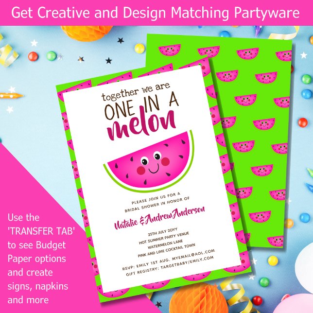 Alle lieben sich! Funny Summer Melon Brautparty (Von Creator hochgeladen)