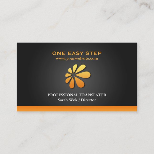 Alle Logo-Visitenkarten Visitenkarte (Vorderseite)