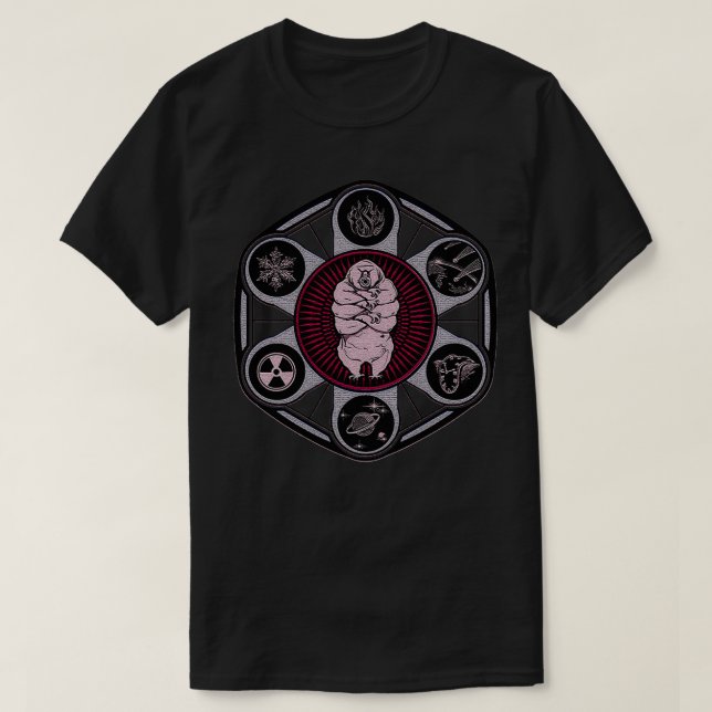 Alle mächtigen Tardigrade T-Shirt (Design vorne)
