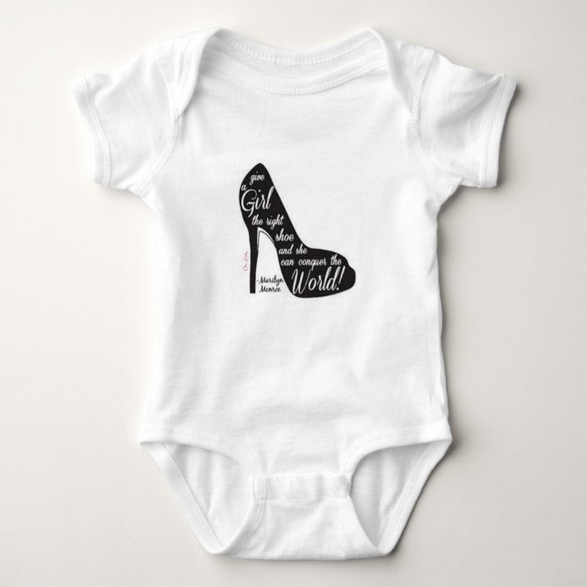 alle Mädchen brauchen Baby Strampler (Vorderseite)