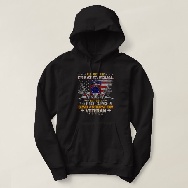 Alle Männer sind gleich 82. Im Flugzeug Division V Hoodie (Design vorne)