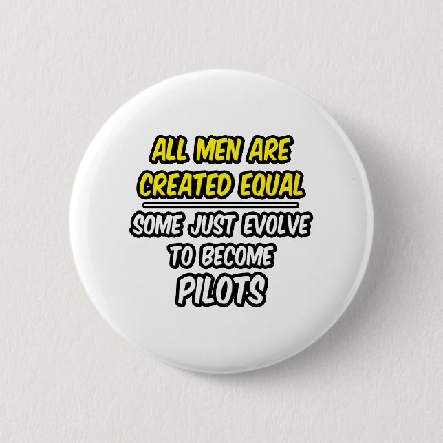 Alle Männer sind gleich... Piloten Button (Vorderseite)