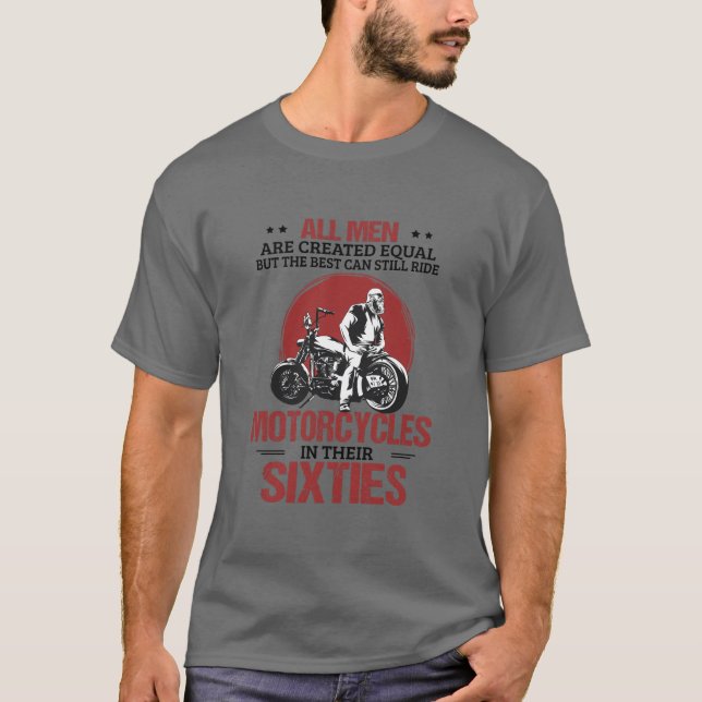 Alle Männer sind gleichlaufende Motorräder I T-Shirt (Vorderseite)