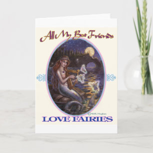 Alle Meine besten Freunde Liebe Fairies hochladen Karte