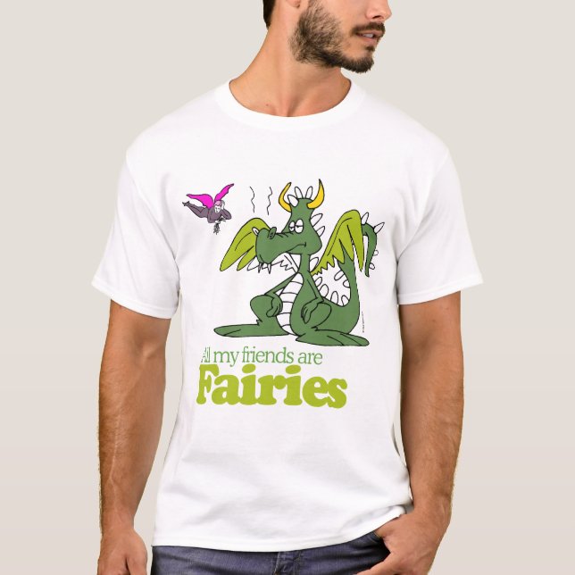 Alle meine Freunde sind Fairies T-Shirt (Vorderseite)