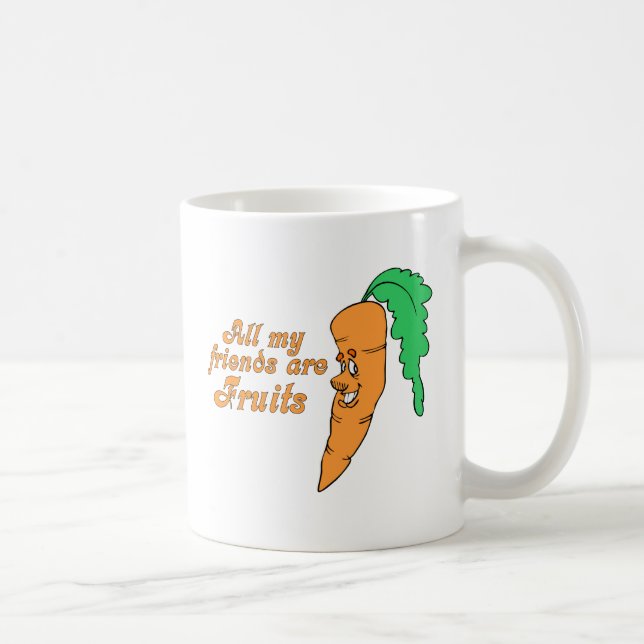 Alle meine Freunde sind Früchte 2 Tasse (Rechts)