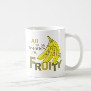 Alle meine Freunde sind Fruity Kaffeetasse