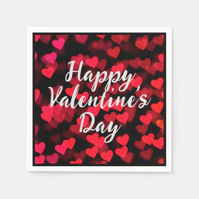 Alle meine Herzen Serviette (Vorderseite)