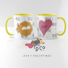 Alle "meine" lustige Niedlich Puffer Liebe Niedlic Tasse