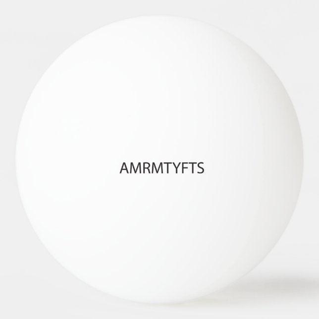 Alle meine Mitbewohner danken Ihnen für die show.a Tischtennisball (Vorderseite)