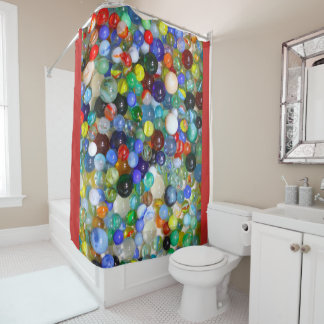 Alle meine Murmeln Duschvorhang