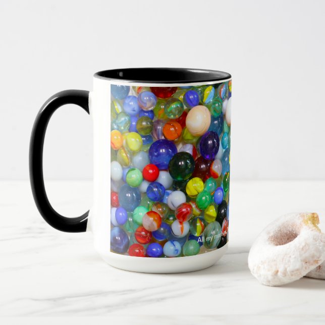 Alle meine Murmeln Tasse (Mit Donut)