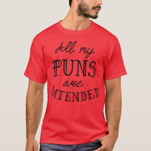 Alle meine Puns sind 2 T-Shirt