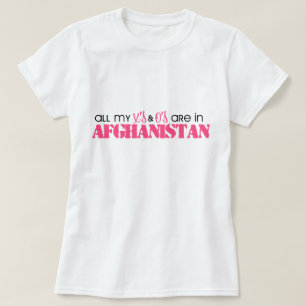 Alle meine x und O sind in Afghanistan T-Shirt