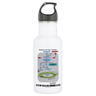 Alle meine Zellen laufen einen Zyklus durch Trinkflasche