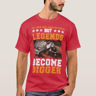 Alle Menschen gleich geschaffen, aber Legenden wer T-Shirt