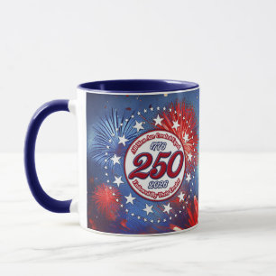 Alle Menschen sind als grafische Feuerwerkskörper Tasse