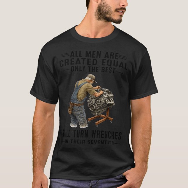 Alle Menschen sind gleich geschaffen, nur die Dreh T-Shirt (Vorderseite)