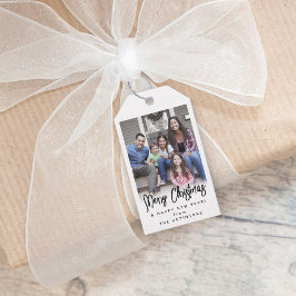 Alle modernen, schwarz und weiß gegossenen Foto Geschenkanhänger