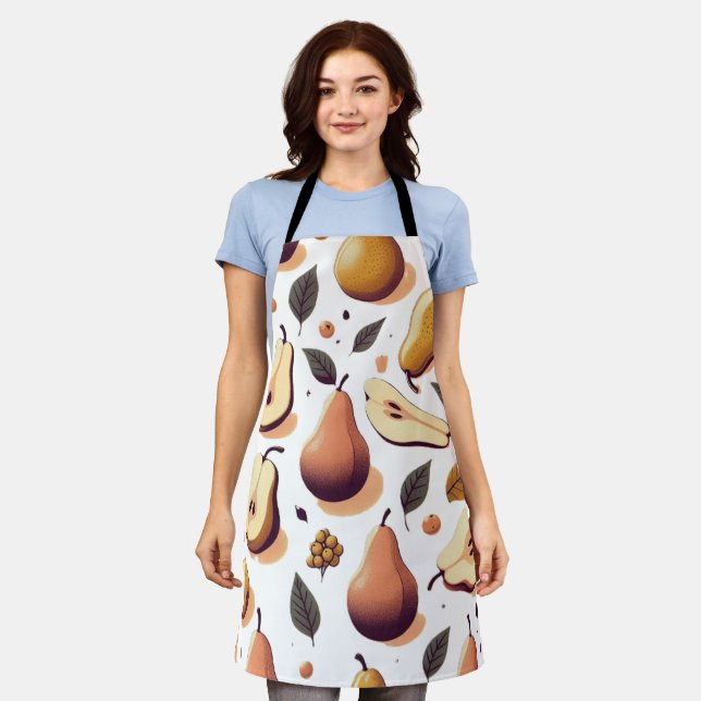Alle Motive über Birnen Schürze (Getragen)
