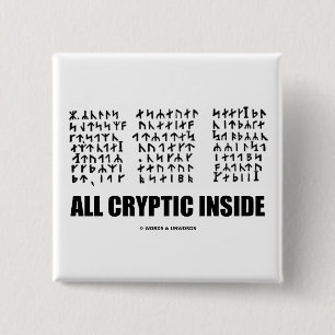 Alle mysteriöses Innere (Runic Kryptogramm Jules Button