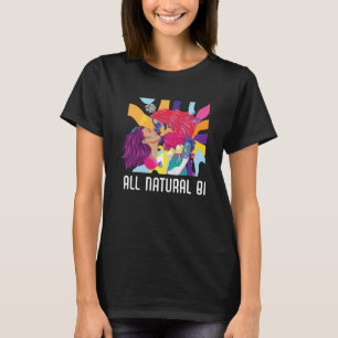 Alle natürlichen Bi-Fahnen Bisexual Rainbow Pride T-Shirt